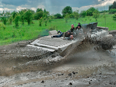 Army Tank Experience in Prague